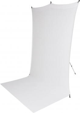 Rollei X-Drop Hintergrund-Set inkl. Hintergrund Weiss 3m 