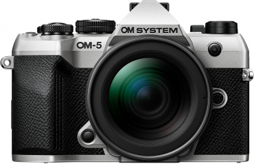 OM System OM-5 Mark II silber +OM System 12-45mm + 50-200mm f2,8 PRO