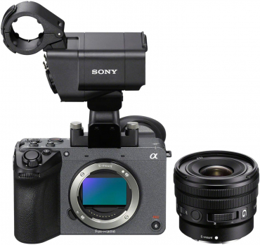Sony ILME-FX2 + XLR-Griff + SEL PZ 10-20mm f4 G