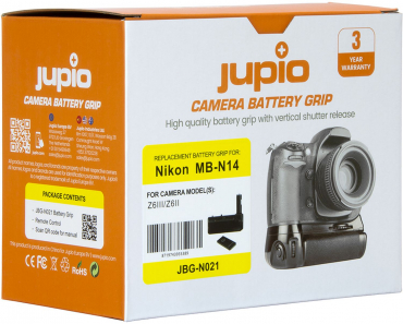 Jupio Battery Grip für Nikon Z6 II/Z6 III/Z5 II (MB-N14)