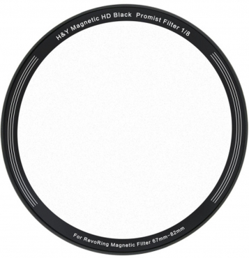 H&Y Black Mist Magnetic 1/8 Clip-on Filter for REVORING 67-82mm
