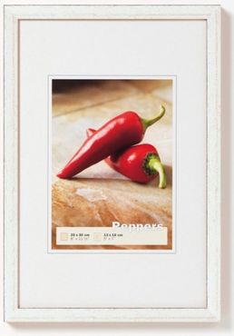 Walther Wooden frame BP050S Peppers 40x50 silver