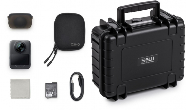 DJI Osmo 360  Standard Combo + B&W Case Typ 1000 Schwarz