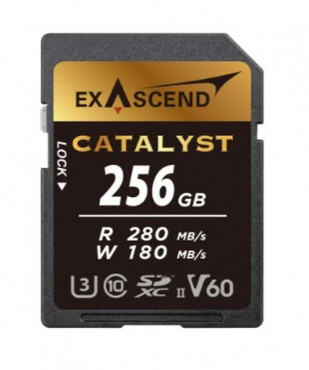 Exascend Catalyst 256GB 280MB/S V60 UHS II