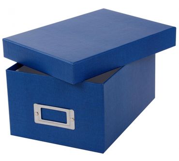 Goldbuch 85 975 Aufbewahrungsbox Fotobox Bella Vista blau