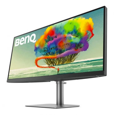 BenQ PD3420Q 34 UWQHD DesignVue graphic monitor gray / black matt 21:9