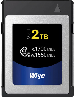 Wise CFexpress Type B 2TB 1700MB/sec.