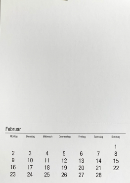 Kalender 2026 zum Selbstgestalten für 13x18 Fotos