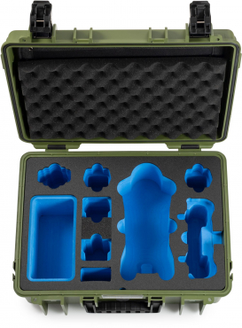 B&W DJI Mavic 4 Pro Case type 5000 bronze/vert