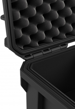 GUTEK Tortoise T-230 Mallette de protection noire