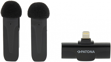 PATONA Premium Lavalier-Mikrofone für Lightning