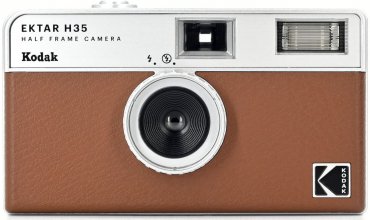 Kodak Half Frame Film Camera EKTAR H35 Brown