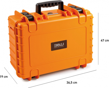B&W DJI Mavic 4 Pro Case Typ 5000 orange