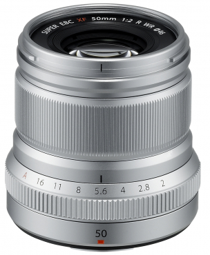Fujifilm X-E5 Silber + XF 50mm f2 R WR Silber
