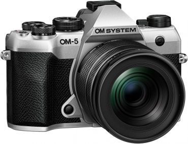 OM System OM-5 Mark II silber +OM System 12-45mm + 50-200mm f2,8 PRO