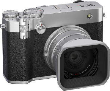 Fujifilm GFX 100RF Argent + Voigtländer Prof. haute vitesse SDXC 256GB UH