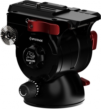 iFootage Komodo K7 Fluidkopf Aluminium