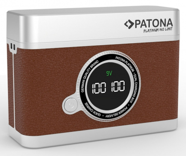 Patona Platinum Dual Ladebox USB-C für Sony NP-FZ100