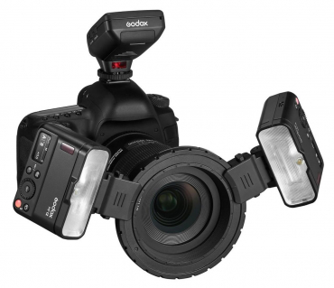 Godox MF12 Macro Flash 4pcs Kit + Accessories