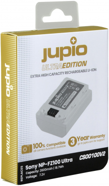 Jupio rechargeable battery NP-FZ100 Ultra 2600mAh