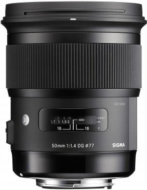 Sigma 50mm f/1.4 DG HSM [A] Canon AF