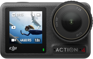 DJI Osmo Action 4 Standard Combo + Lexar Silver Plus microSDXC 128GB
