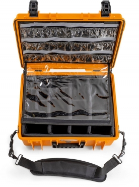 B&W Case Type 6000 Notfallkoffer orange
