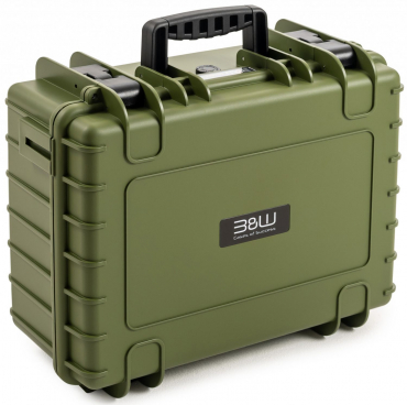 B&W Transport Case pour Starlink Mini Kit bronze vert