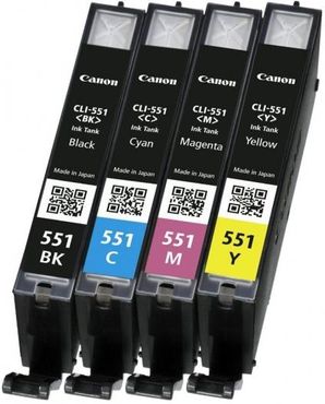 Canon CLI-551 C/M/Y/BK Multipack