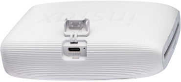 Fujifilm X-HF1 Anthrazit + Fujifilm Instax Mini Link3 clay white 