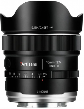 7Artisans AF 10mm f/2,5 MAX Fisheye Nikon Z