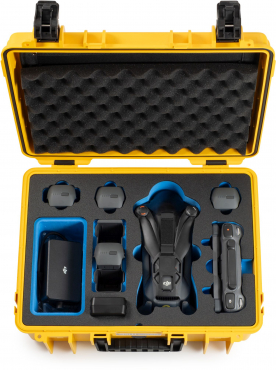 B&W DJI Mavic 4 Pro Case type 5000 jaune