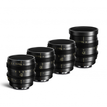 Thypoch Simera-C 4-Lens Kit 28/35/50/75mm T1.5 FF Prime E-Mount