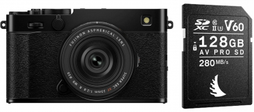Fujifilm X-E5 Black + 23mm f2.8 + Angelbird SD AV PRO UHS-II 128GB