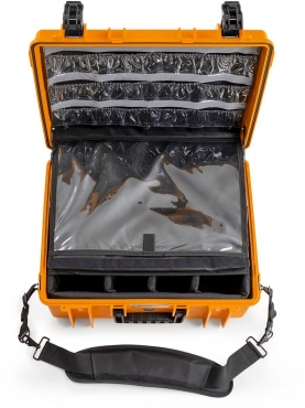 B&W Case Type 6000 Notfallkoffer orange