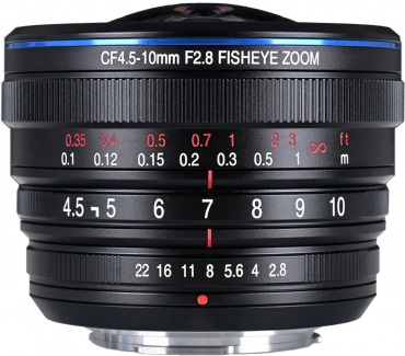 LAOWA 4.5-10mm f2.8 CF Zoom Fisheye - Canon RF