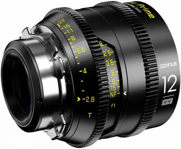DZOFILM Vespid Prime 12mm T2.8 pour monture PL/EF