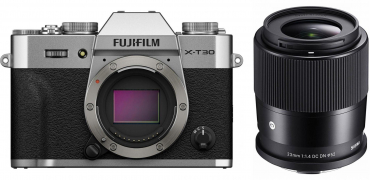 Fujifilm X-T30 III Silber + Sigma 23mm f1,4 DC DN (C) 
