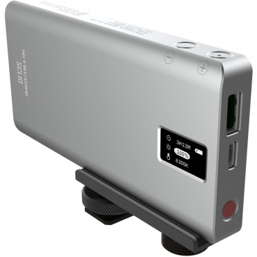 Nitecore SCL10 Smart Camera Light + banque dénergie
