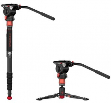 iFootage Cobra 3 A180T + Komodo K5S Monopod