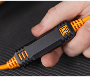 Tether Tools TetherPro Optima 10G USB-C Right Angle 1,8m orange