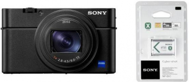 Sony DSC-RX100 Mark VII + Sony Battery BX1