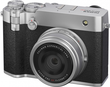 Fujifilm GFX 100RF Argent + Voigtländer Prof. haute vitesse SDXC 256GB UH