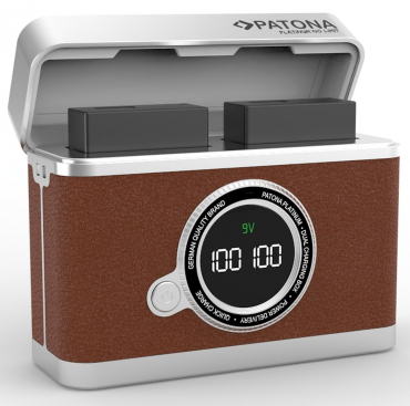 Patona Platinum Dual Ladebox USB-C für Sony NP-FZ100