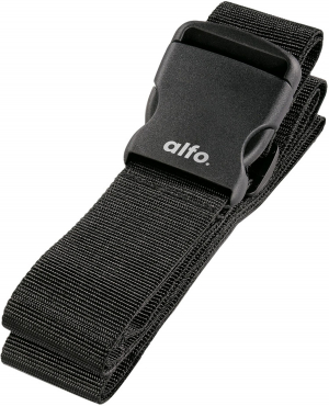 alfo. Gepäckgurt 200cm Schwarz