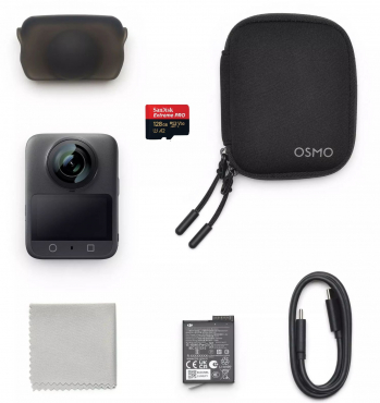 DJI Osmo 360 Standard Combo + SanDisk microSDXC ExtremePro 128GB 200MB