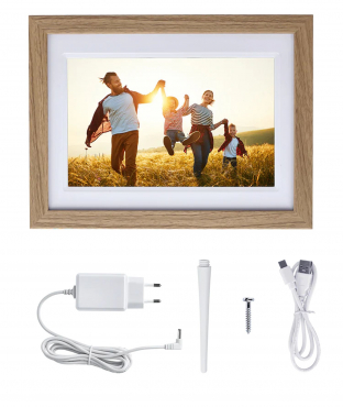 Rollei Smart Frame WiFi 1010 Bois Marron