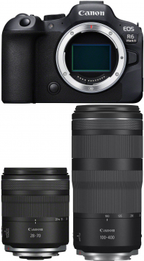 Canon EOS R6 II + RF 28-70mm f2.8 IS STM + 100-400mm f5.6-8 IS USM