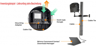 Brinno AFB1000 Kit dextension pour caméra