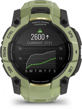 Garmin Instinct® 3 50mm AMOLED Grau Farngrün